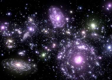 Galaxies in Space