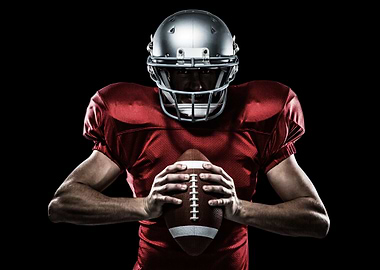 american football player