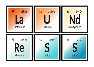 Periodic Table Elements: Laundress