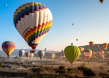 Cappadocia Hot Air Balloons at Sunrise