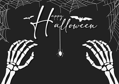 Happy Halloween Spooky Illustration