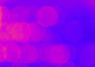 Abstract Purple and Blue Bokeh Lights