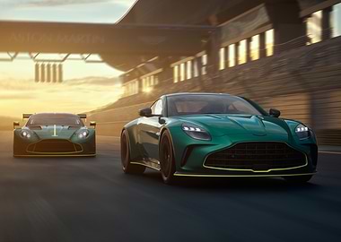 Aston Martin Racing Green Cars