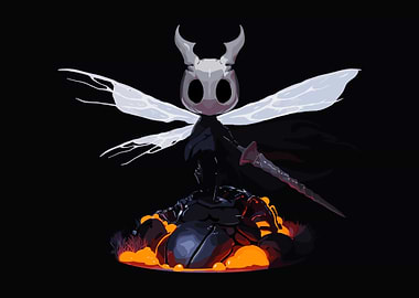 Hollow Knight character art