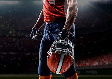 american football player