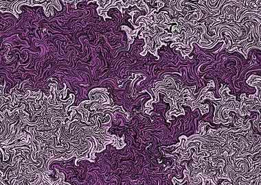 Abstract Purple and White Swirls