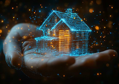 Digital House in Hand
