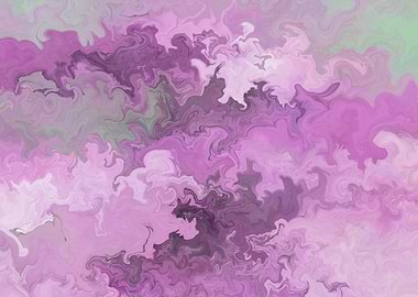 Abstract Purple Swirls 12 by Kristalin Davis