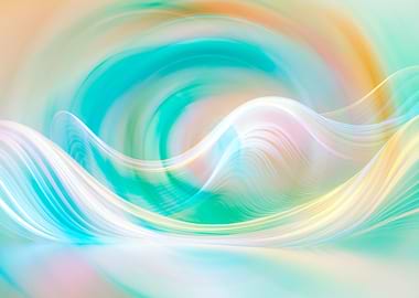 Abstract Swirls of Color