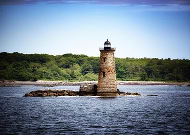 Lighthouse on Rocky Island