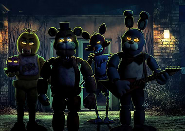 Five Nights at Freddy's Animatronics