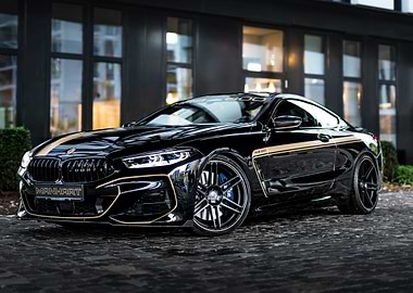 Black Manhart BMW M850i Coupe