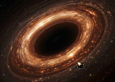 Black Hole and Spaceship