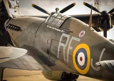 Hurricane Stood at Coningsby