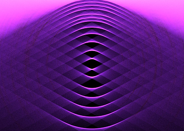 Abstract Purple Wavy Pattern