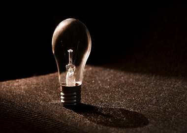 Illuminating Idea: Light Bulb Still Life