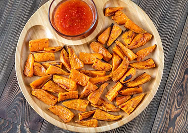 Sweet Potato Fries with Dipping Sauce