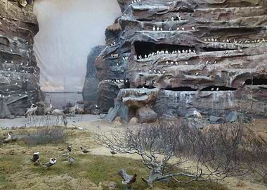 Bird Habitat Diorama