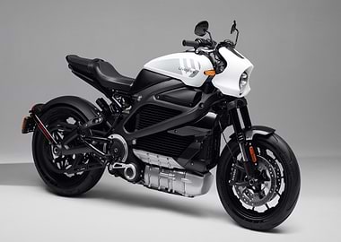 LiveWire Electric Motorcycle Studio Shot
