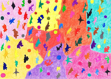 Cosmic Confetti - Celebration of Color