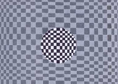 Sphere Illusion - Dimensional Checkered
