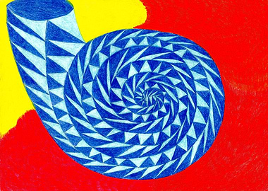 Spiral Journey - Geometric Shell