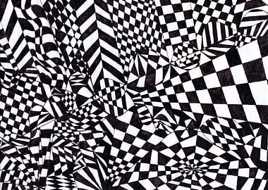 Warped Chessboard Labyrenth