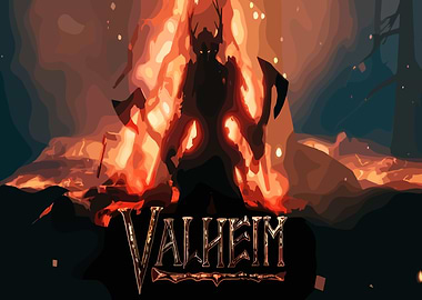 Valheim Game Artwork