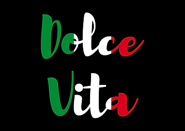 Dolce Vita Italian Flag Colors