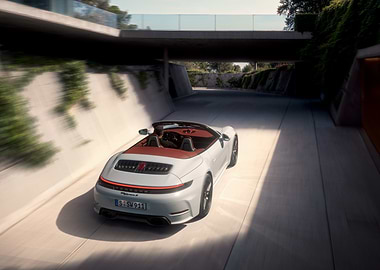 Sleek Porsche 911 Cabriolet Descent