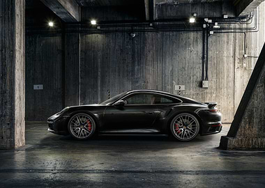 Porsche 911 Turbo S in Concrete