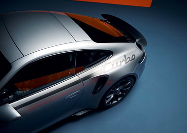 Silver Porsche 911 Turbo Elegance