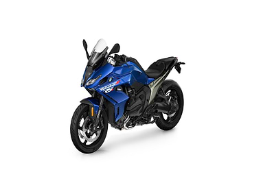Blue BMW F900XR Motorcycle