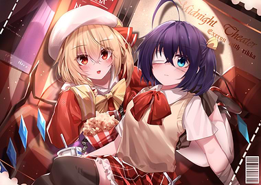 Anime Girls at the Midnight Theater