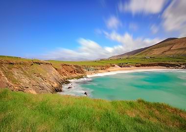 Coastal Landscape with Turquoise Water