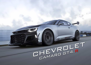 Chevrolet Camaro GT4.R on Track