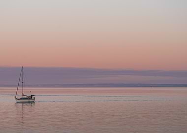 Sailboat at Sunset