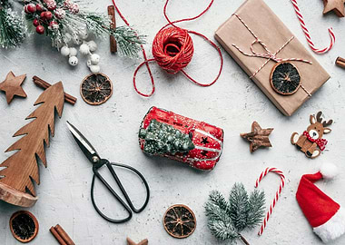 Christmas Decorations and Gift Wrapping
