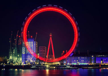 London Eye at Night