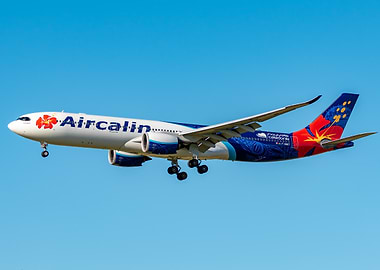 Aircalin Airbus A330neo in Flight