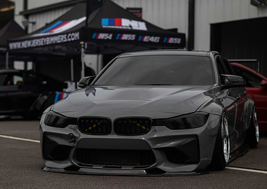 Tuned Gray BMW