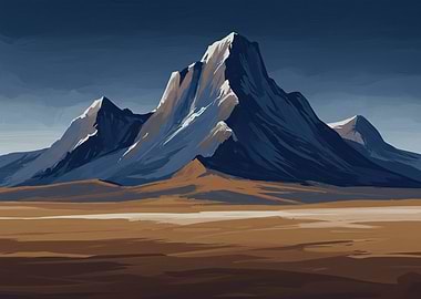 Mountain Landscape Painting