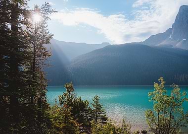 Emerald Lake Landscape