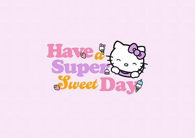 Hello Kitty Sweet Day Illustration