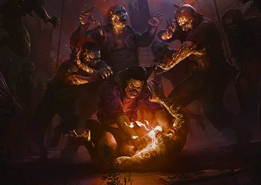 Zombie Attack Digital Art