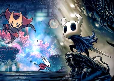Hollow Knight Characters in Action