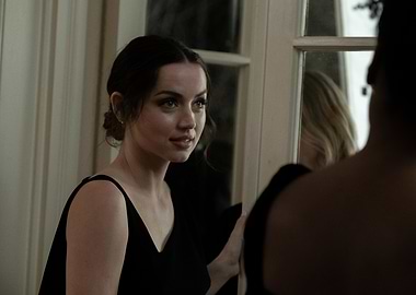Ana de Armas in Black Dress