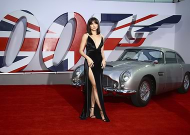 Ana de Armas at James Bond Premiere