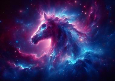 Nebula Horse Head in Space