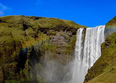 Skógafoss Waterfall in Iceland